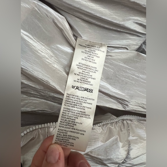 Maeve by Anthropologie Sherpa Puffer Jacket Size Large - Picture 6 of 8